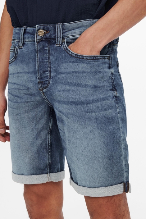 Only & Sons onsply life jog blue shorts pk 8584